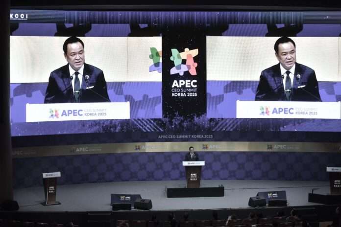 อนุทิน APEC CEO จอ
