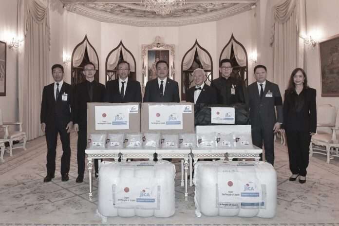 ญี่ปุ่น มอบของบรรเทาทุกข์