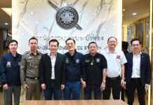 สภ.บางบัวทอง ทำบุญโรงพัก เปิดห้องประชุม “พิทักษ์บัวทอง” เสริมสิริมงคล ยกระดับการทำงาน