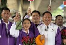 “นฤพนธ์” ผู้สมัครนายก อบจ.นนทบุรี เบอร์ 1 ลุยหาเสียงเข้มข้น มวลชนผึ้งหลวงต้อนรับอบอุ่นตลอดเส้นทาง