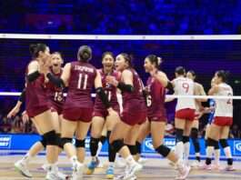 สาวไทยสร้างประวัติศาสตร์ ดับจีน 3-2 ผงาดแชมป์เอเชียสมัย 4 คว้าตั๋วโอลิมปิก 2028