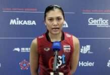 “บีม พิมพิชยา” รับไทยแผ่วเซต 3 เตือนทีมอย่าปล่อยชิล ย้ำรอบต่อไปต้องเต็มที่-ไม่ประมาท