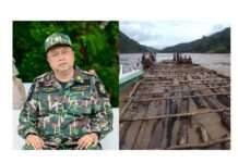 “สุชาติ” สั่งกรมอุทยาน ร่วมทหารพราน ตรวจยึดแพไม้สัก 70 ท่อน ลอยข้ามสาละวิน พร้อมขยายผลให้ถึงขบวนการค้าไม้ข้ามชาติ สุชาติ ชมกลิ่น แพไม้สัก