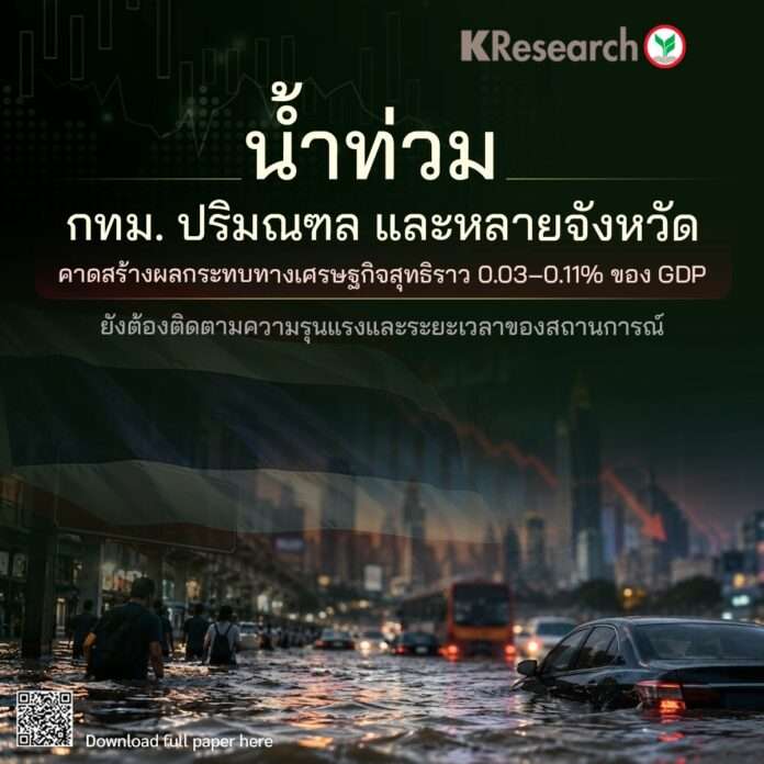 น้ำท่วม ผลกระทบ ผลกระทบจากน้ำท่วม