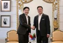 ไทย–สิงคโปร์ จับมือวางแผนงานอาเซียนระยะยาว เชื่อมสองประธานต่อเนื่อง ลอว์เรนซ์ หว่อง อนุทิน