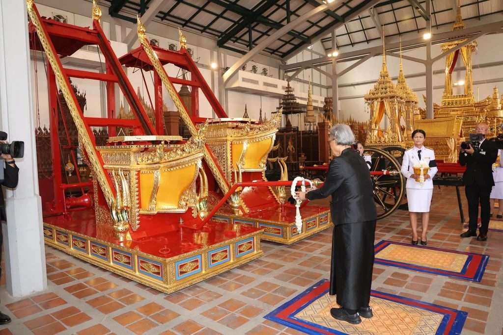 พระเทพ บวงสรวง พระยานมาศ