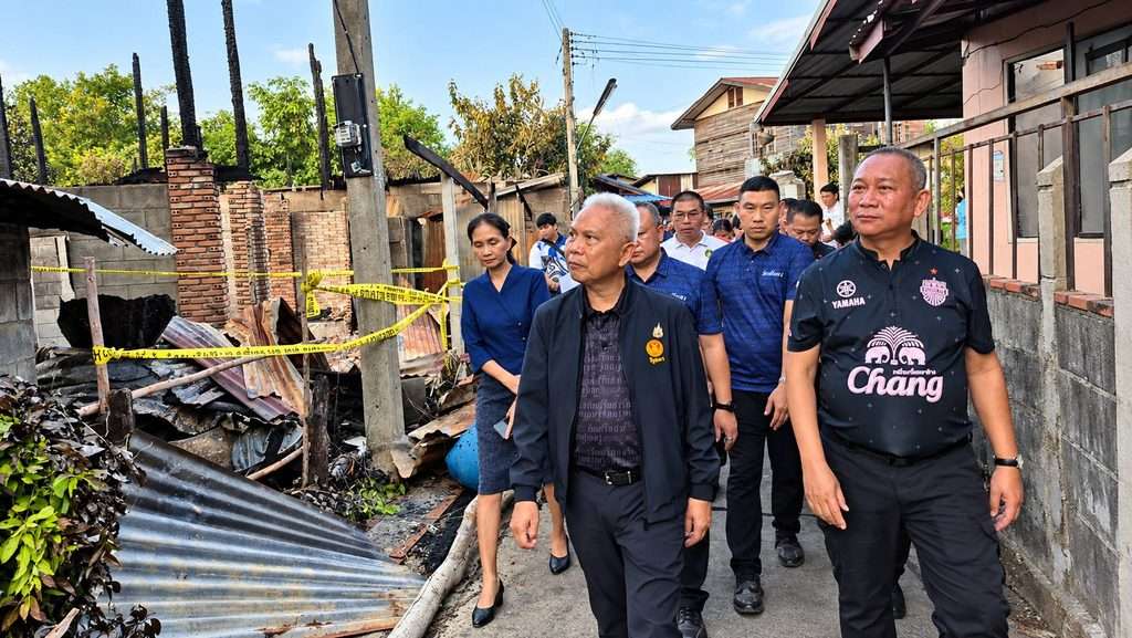 โสภณ ซารัมย์ ไฟไหม้ พุทธสง